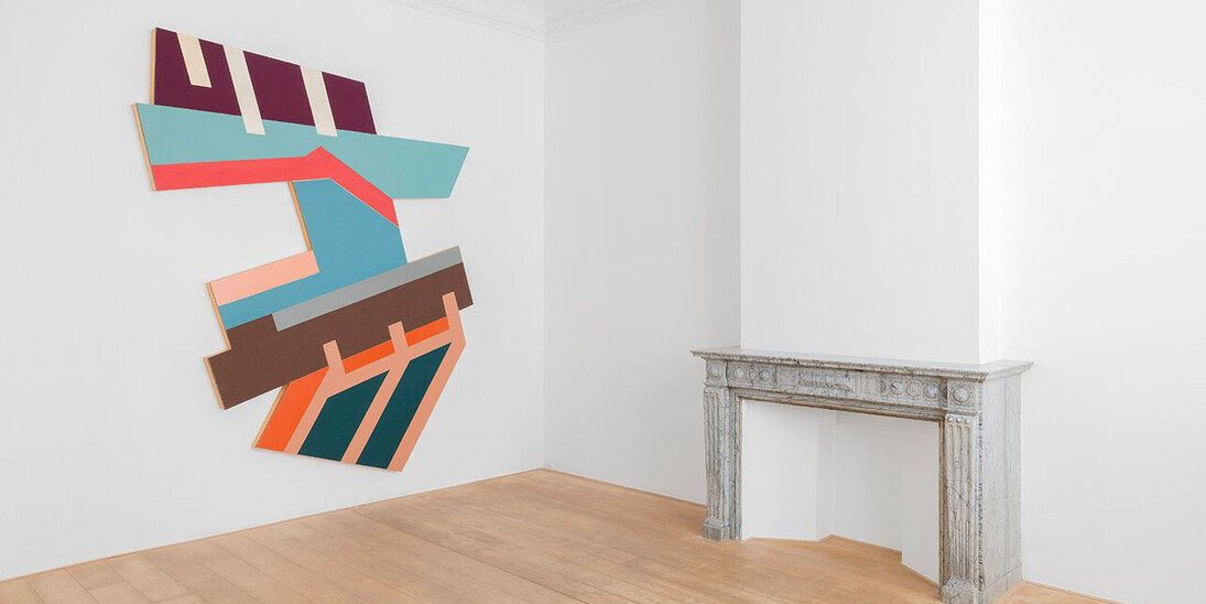 Frank Stella. Courtesy of Charles Riva Collection