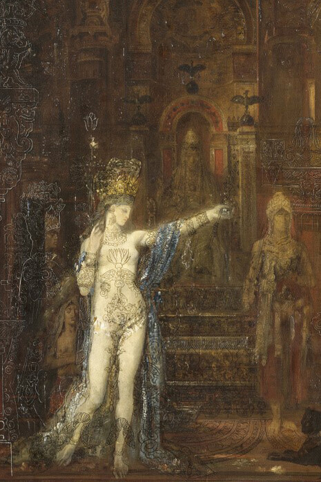 Gustave Moreau, Salomé "tatouée", (1876)