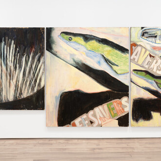 Michael Abel, Mutt, exhibition view. Courtesy of YveYang Gallery