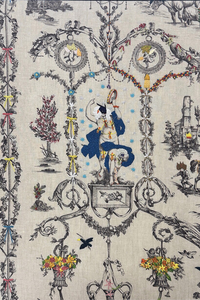 Richard Saja, Dancing with myself 6 (detail), 2026. Courtesy of the Schoolhouse Gallery