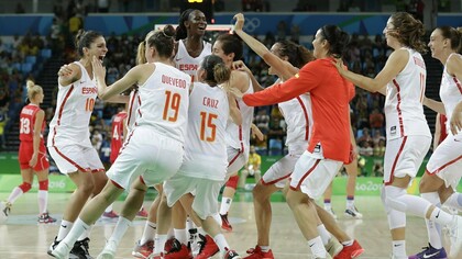 El baloncesto femenino español logró en Río de Janeiro una meritoria plata