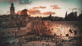 Muro de las Lamentacones en Jerusalén