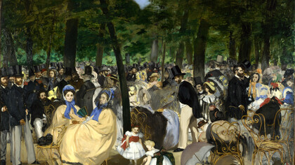  Édouard Manet, Musica alle Tuileries