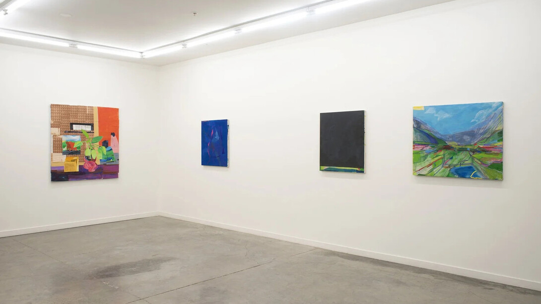 Hampton Boyer, Wielding instinct, exhibition view. Courtesy of Romer Young Gallery