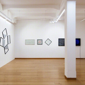 Grazia Varisco, Exhibition view. Courtesy of Cortesi Gallery 