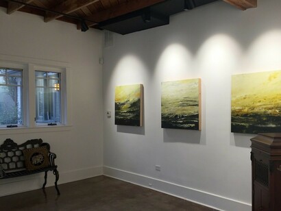 Lillian Abel. Past to Present, Exhibition view. Courtesy of The Taj Art Studio Gallery