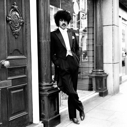 Phil Lynott a Londra in Seville Road nel 1983