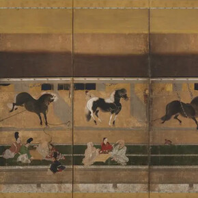 Horse stable (detail), early 1500s. Courtesy of Cleveland Museum of Art