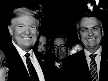 En estas manos (negacionistas, complotistas y nacionalistas) estamos: Trump & Bolsonaro