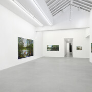 Verne Dawson, Hamlet’s mill, exhibition view. Courtesy of Galerie Eva Presenhuber