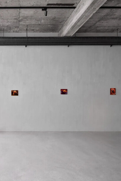 Caleb Hahne Quintana, Don’t get lost in heaven, exhibition view. Courtesy of Newchild Gallery