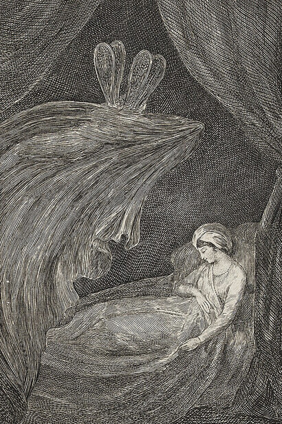 Maria Flaxman, Traum: eine feengestalt (detail), 1803. Courtesy of Hamburger Kunsthalle