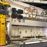 Allée des artefacts, vue d’exposition. Avec l’aimable autorisation d’Ingenium. Musée des sciences et de la technologie du Canada