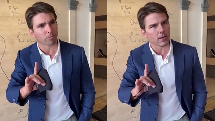 Deepfake video: Tom Cruise impersonation