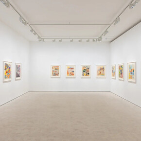 Jaune Quick-to-See Smith, Rooted in memory, exhibition view. Courtesy of Stephen Friedman Gallery