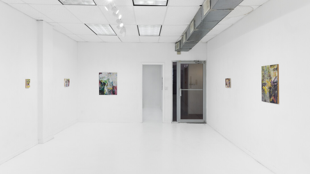 Sharon Xinran Zhang, Enabler and vanilla conjuring (纵容者和寻常戏法), exhibition view. Courtesy of Lubov