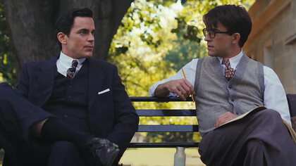 Jonathan Bailey and Matt Bomer from the TV show Fellow Travelers