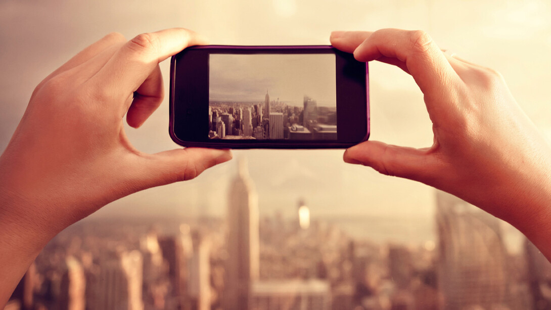 Hacer una foto desde un smartphone