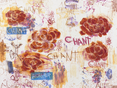Joan Snyder/ Six Chants and One Altar. Courtesy of Anders Wahlstedt Fine Art