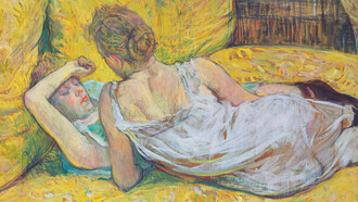 Toulouse Lautrec, L'abbandono, olio su tela (1895), collezione privata