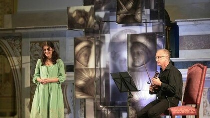 Roberto Baronti durante l'evento dedicato a Ilaria del Carretto