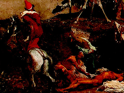 Detalle de «La batalla de Tetuán»