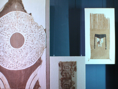 Textiles in early andean civilization. Courtesy of Museo Chileno de Arte Precolombino