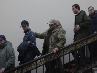 On 11 November 2024, protests broke out in the partially recognized Republic of Abkhazia after authorities arrested five opposition activists who opposed an investment deal with Russia. In Sukhumi, demonstrators blocked roads and tried to storm the State Security Service headquarters