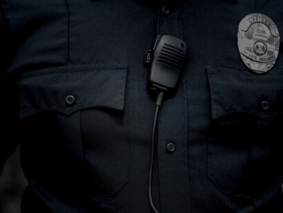 Corrupted police man