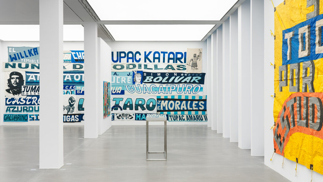 Luciano Calderon, Poemas de la banda, exhibition view. Courtesy of Ruttkowski;68