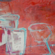 Laurie Kalb, Tilting and Standing Tall, 2016-2017. Courtesy of J. Cacciola Gallery