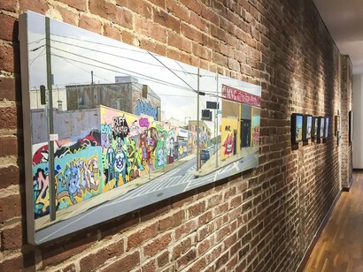Vroom Vroom Beep Beep, Exhibition view. Courtesy of Susan Eley Fine Art
