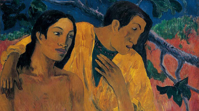 Paul Gauguin (1848–1903) Útěk, 1902