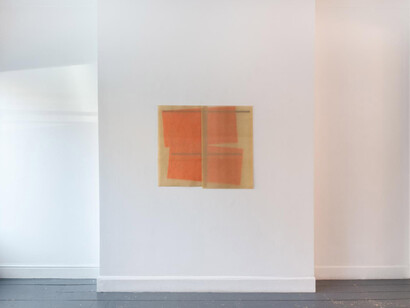 Lizzie Munn, Small fabric, exhibition view. Courtesy of Patrick Heide Contemporary Art 