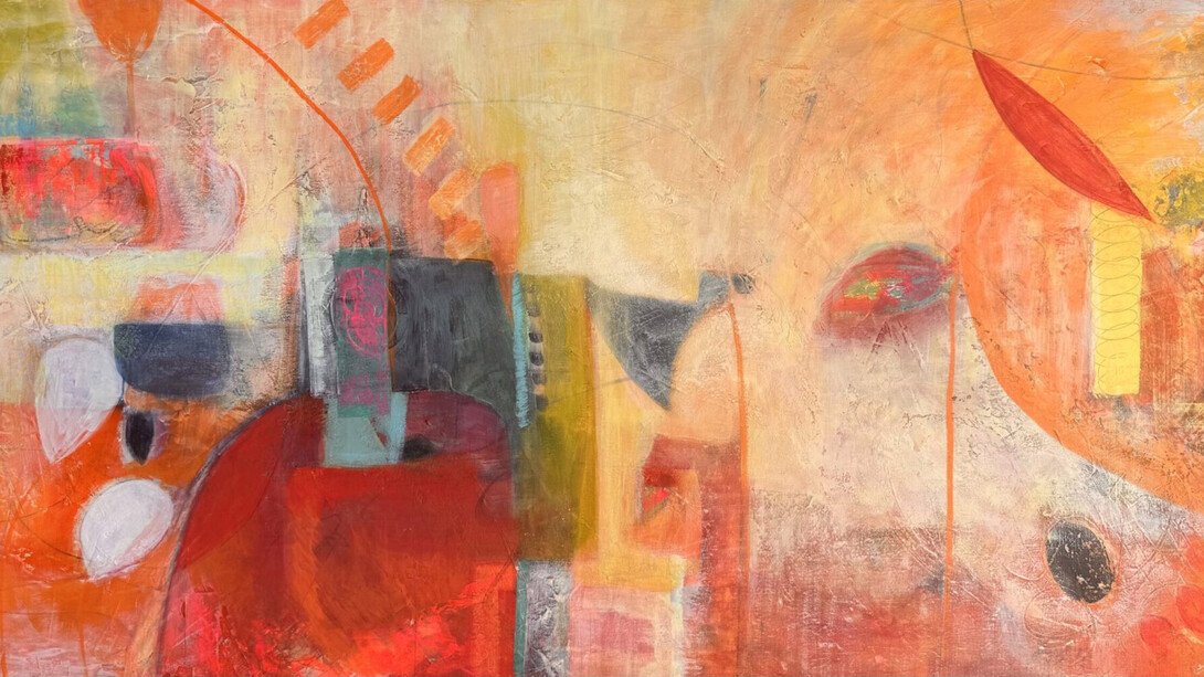 Roya Adjory, Living in color (detail), 2026. Courtesy of BG Gallery