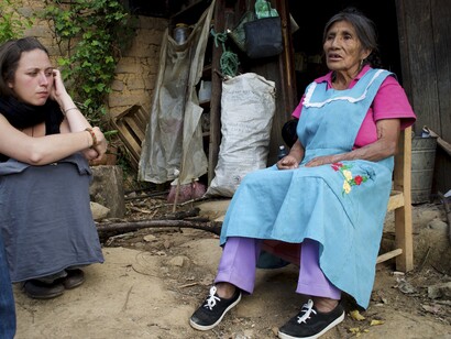 Pilar e Manuela a Latuvi (Oaxaca, Messico) 