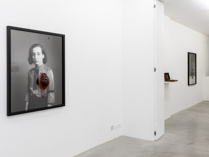 Christian Fogarolli, Mauvais corps, vue d'exposition. Avec l’aimable autorisation de la galerie Alberta Pane