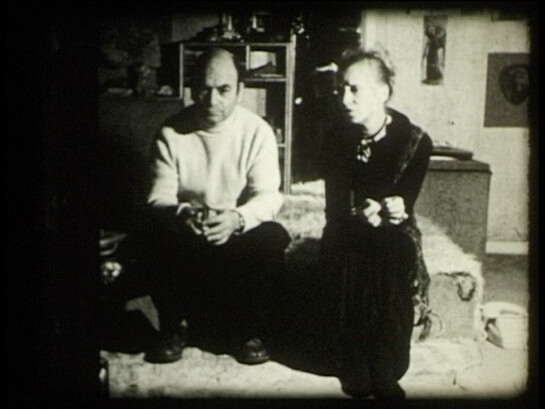 Lutz Mommartz, Als wars von Beckett, 1976 , Pel•lícula 16mm transferida a vídeo monocanal, color, so, 23 min. Cortesia de l'artista