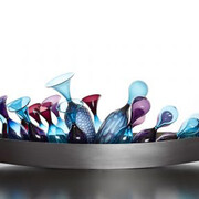 Contemporary glass art. Courtesy of Mudac