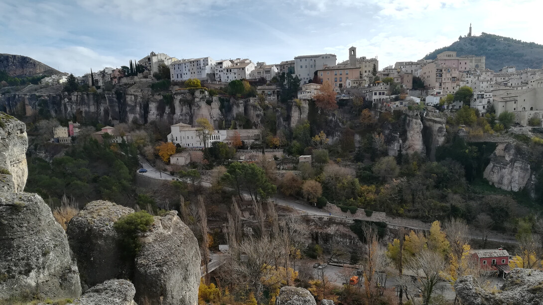 Panorama della città di Cuenca
