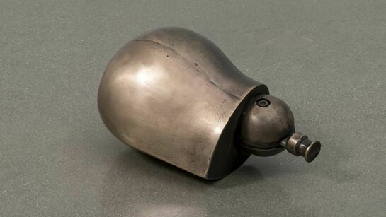 Elliott Hundley, Orpheus sang, 2014, Bronze, 14 x 12 x 12 inches (35.6 x 30.5 x 30.5 cm), page