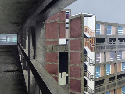 Mandy Payne, Broken Brutalism, 30 x 30 cm