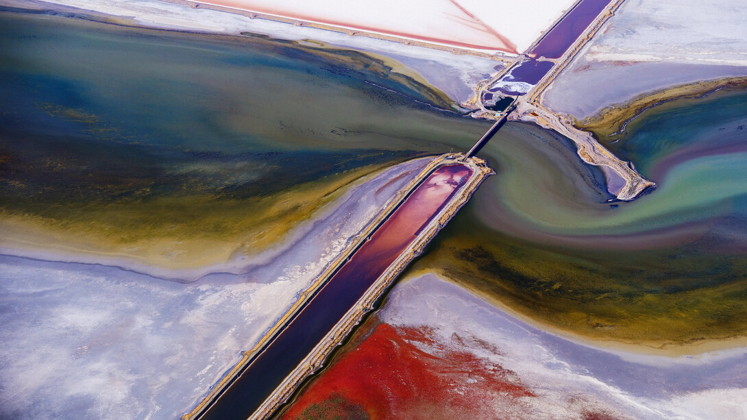 David Maisel, Spiraling 6 (detail), 2024. Courtesy of Haines Gallery