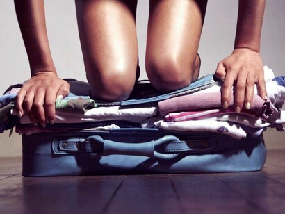 Haciendo el equipaje