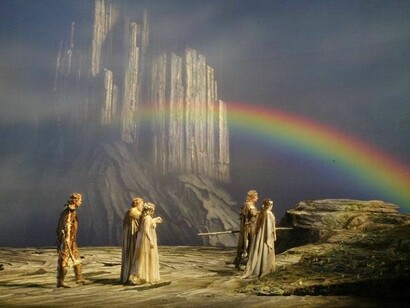 Das Rheingold di Richard Wagner. Photo Ken Howard Metropolitan Opera