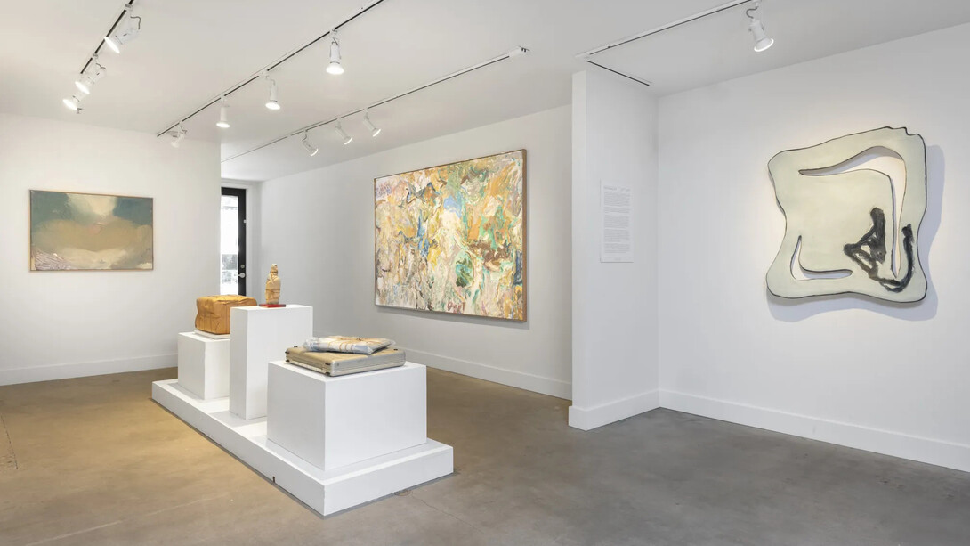 Various artists, Materiality, exhibition view. Courtesy of Hexton Gallery
