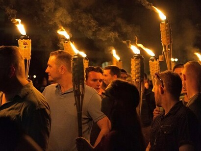Los supremacistas mostraron músculo en Charlottesville