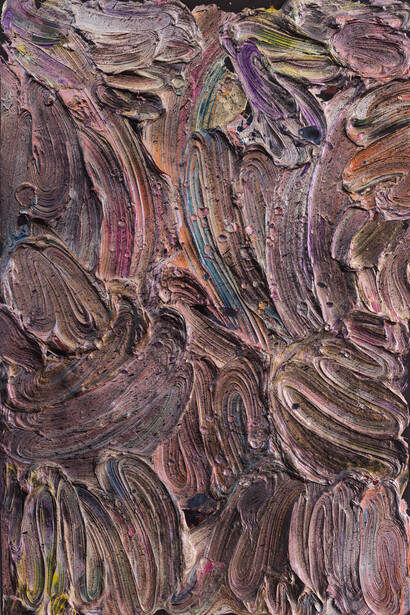 Jules Olitski, Naked goddess shimmy, 1992. Avec l'aimable autorisation de la Galerie Templon