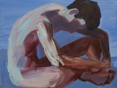 Claudia Doring Baez, Nude, a-er Peter Hujar (detail), 2025. Courtesy of JLG Projects 