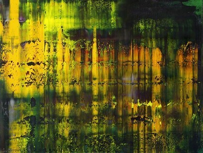 Stanley Casselman, Inhaling Richter #12, 2012, acrylic on canvas, 175 x 216 cm

